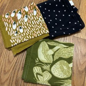 Like new bundle of Madewell & Hemlock Goods bandana scarves